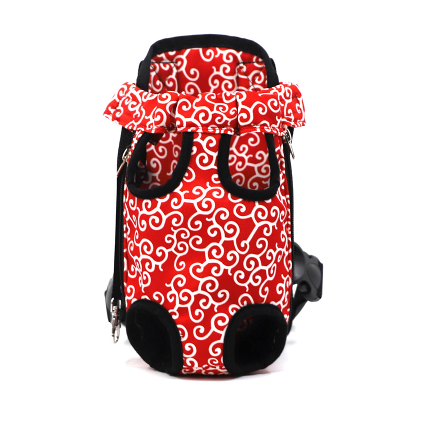 Adjustable Pet Carrier Backpack for Dogs & Cats - Hands-Free Front Carrier with Legs Out Design for Travel, Hiking & Outdoor Adventures | Easy-Fit Comfortable Pet Travel Bag