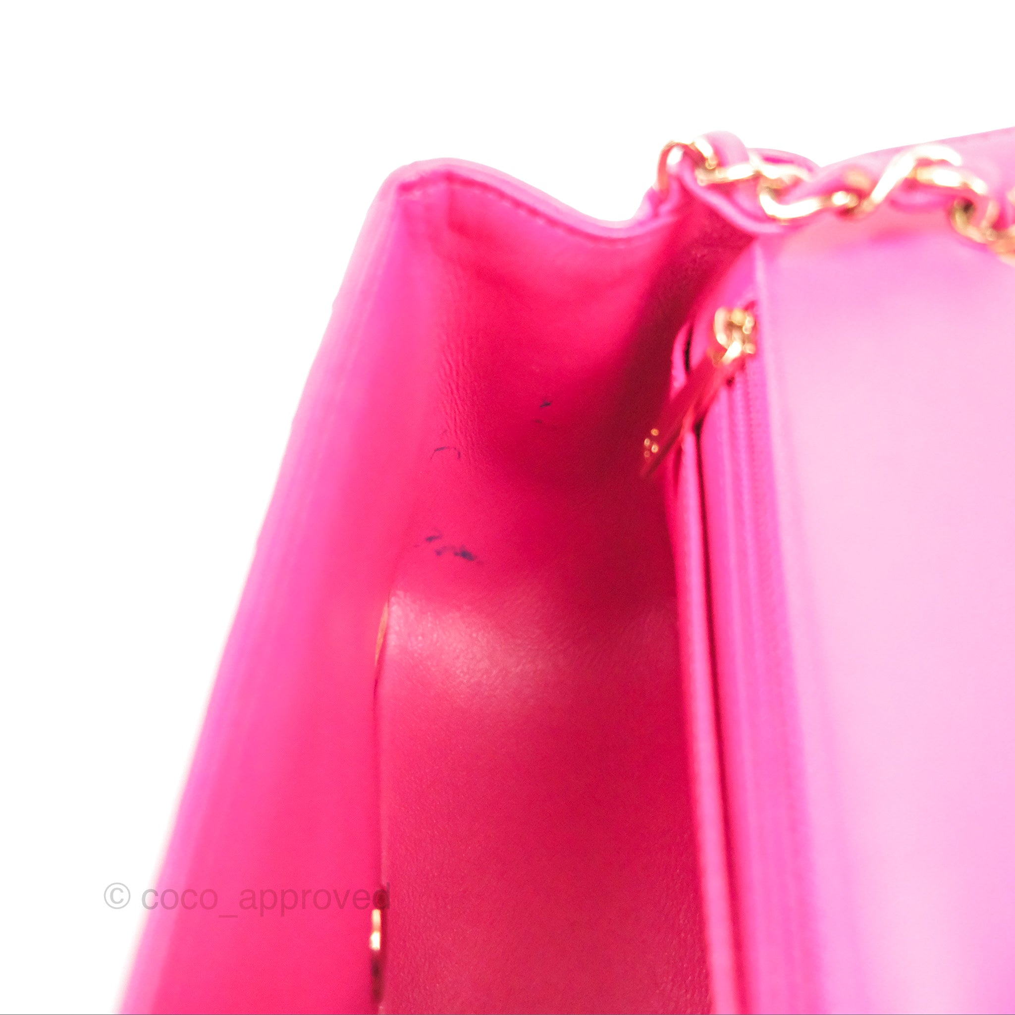 Chanel Chevron Mini Square Flap Bag in Pink Lambskin with Gold Hardware - Perfect for Evening Parties & Luxury Fashion Accessories