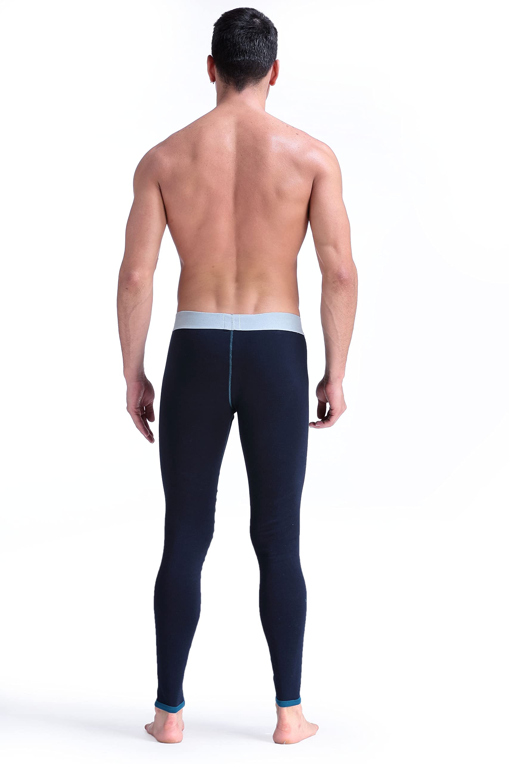Azuki Men's Thermal Underwear Bottoms - Winter Base Layer Pants, Fleece-Lined Long Johns for Cold Weather - Ideal for Skiing, Hiking & Outdoor Activities
