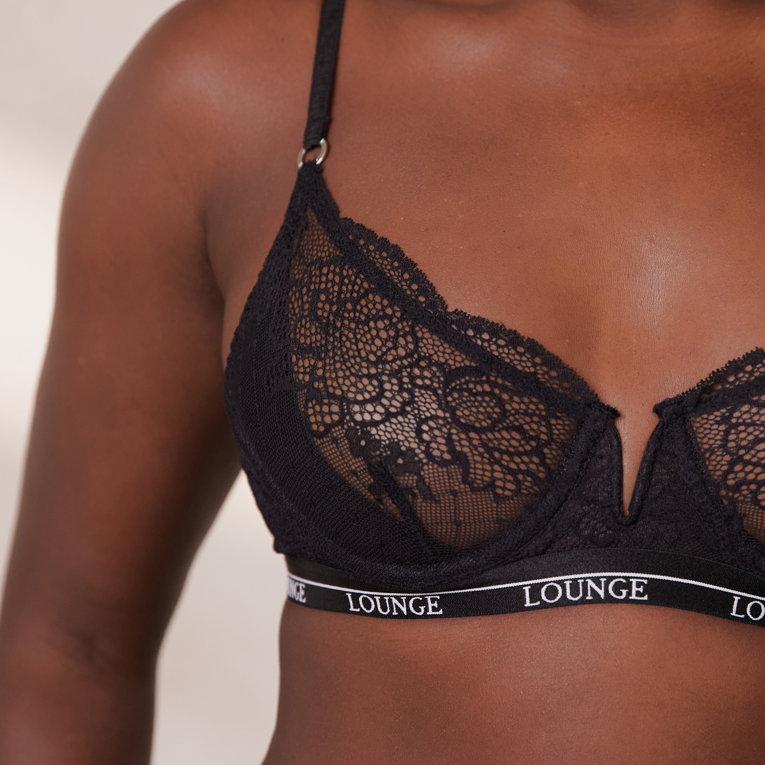Royal Balcony Bra - Black Lace Underwire Push Up Bra for Women | Perfect for Date Nights, Special Occasions & Everyday Wear