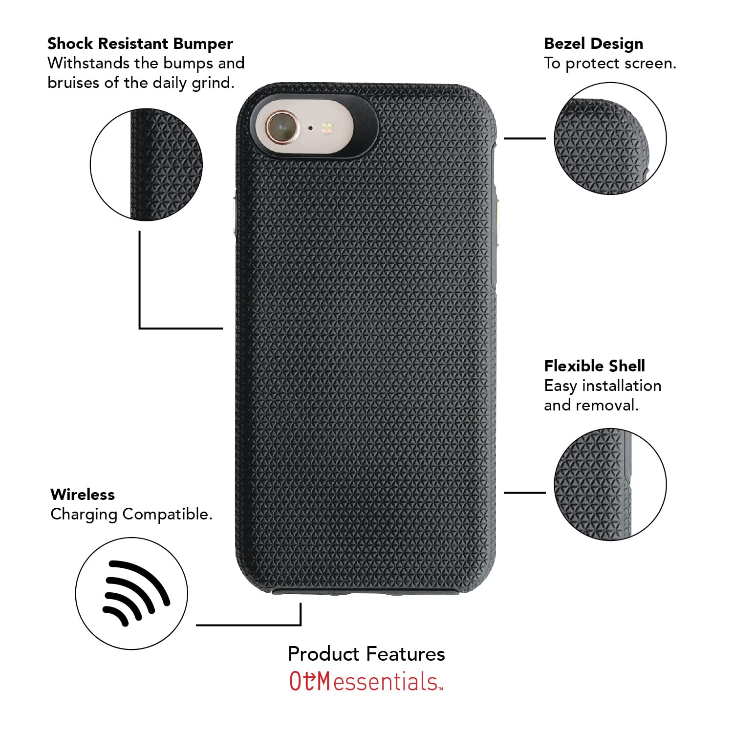 OTM Essentials University of Montana Tough Shell Phone Case - Durable Protective Cover for iPhone & Samsung (College Campus, Outdoor Activities, Daily Use)