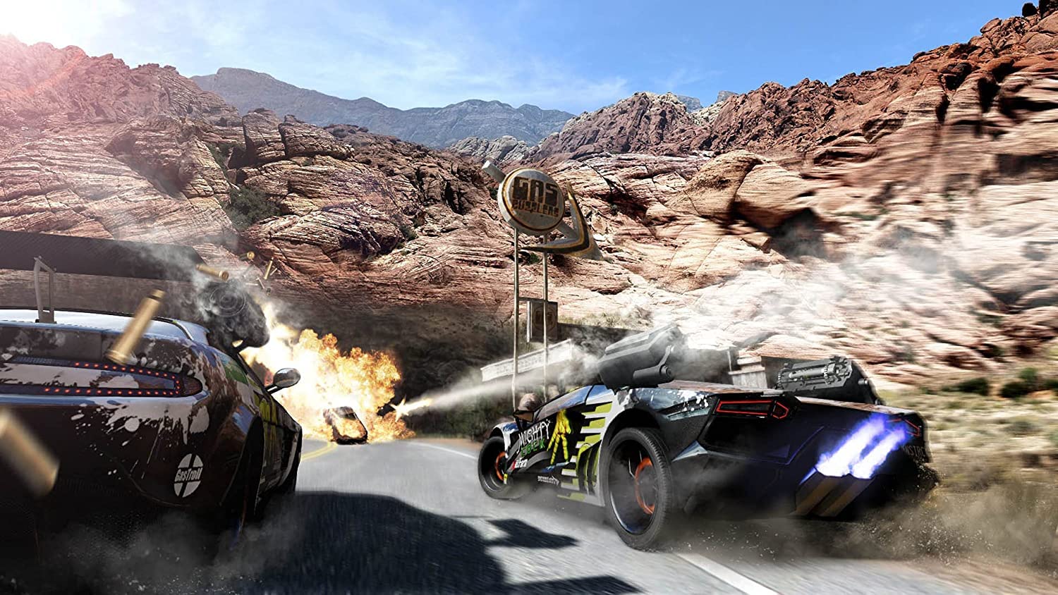 Gas Guzzlers - Nintendo Switch Racing Game | High-Speed Car Combat & Multiplayer Action | Perfect for Game Nights & Competitive Play