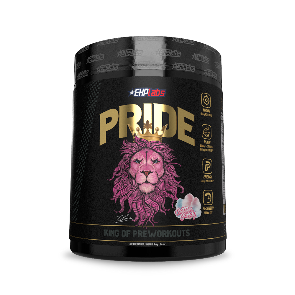EHP Labs Pride Pre-Workout Powder - 40 Servings for Energy, Focus & Performance | Best for Gym, Bodybuilding & Fitness Training