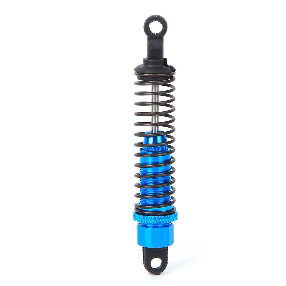 80MM Aluminum Alloy RC Car Shock Absorbers - Front & Rear Suspension for RGT 136100 1/10 Scale RC Cars (Blue) | Durable Off-Road Bashing & Racing Performance Upgrade