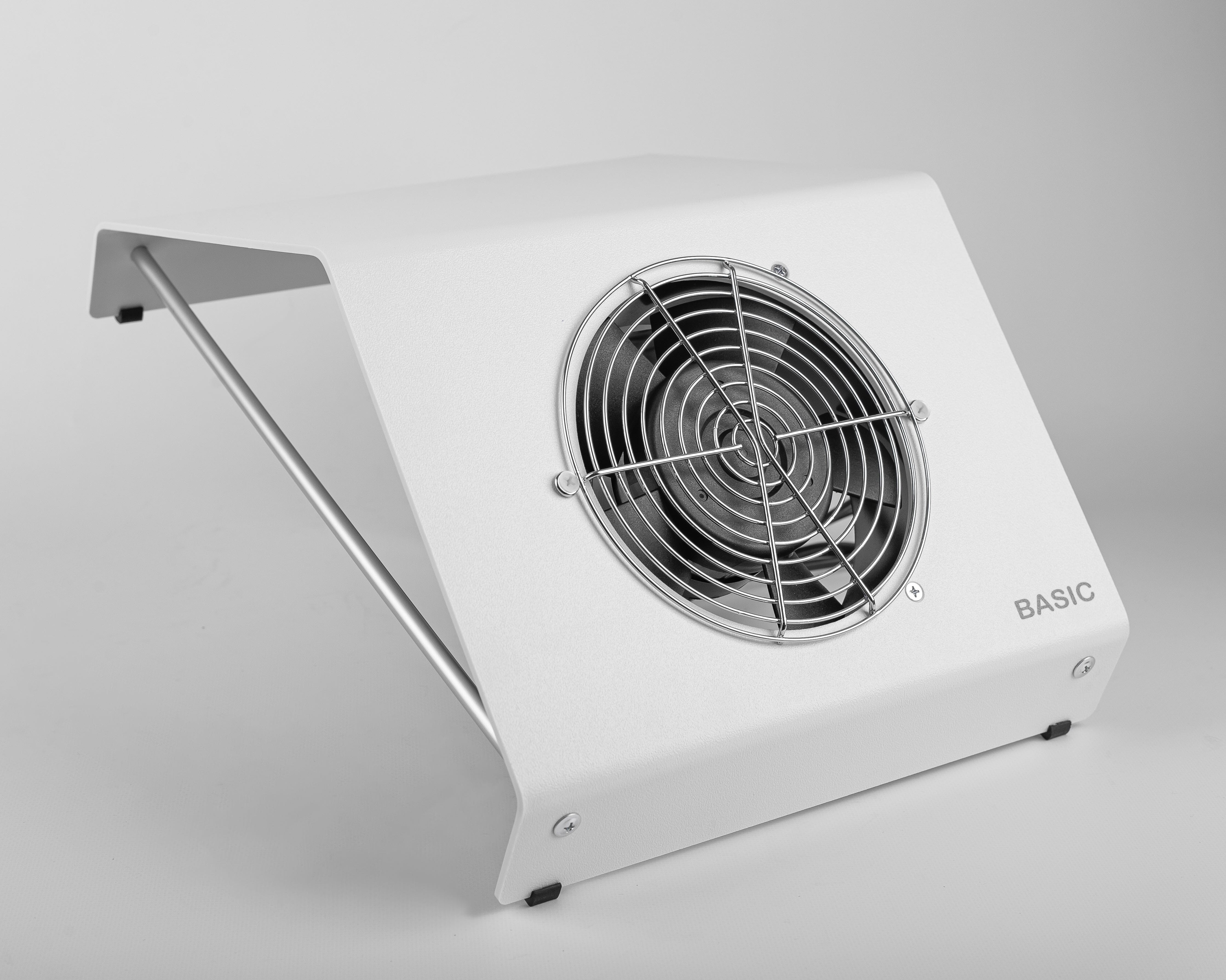 ULKA Basic White Nail Dust Collector - Professional Nail Salon Dust Extractor for Manicure & Pedicure - Perfect for Home & Salon Use
