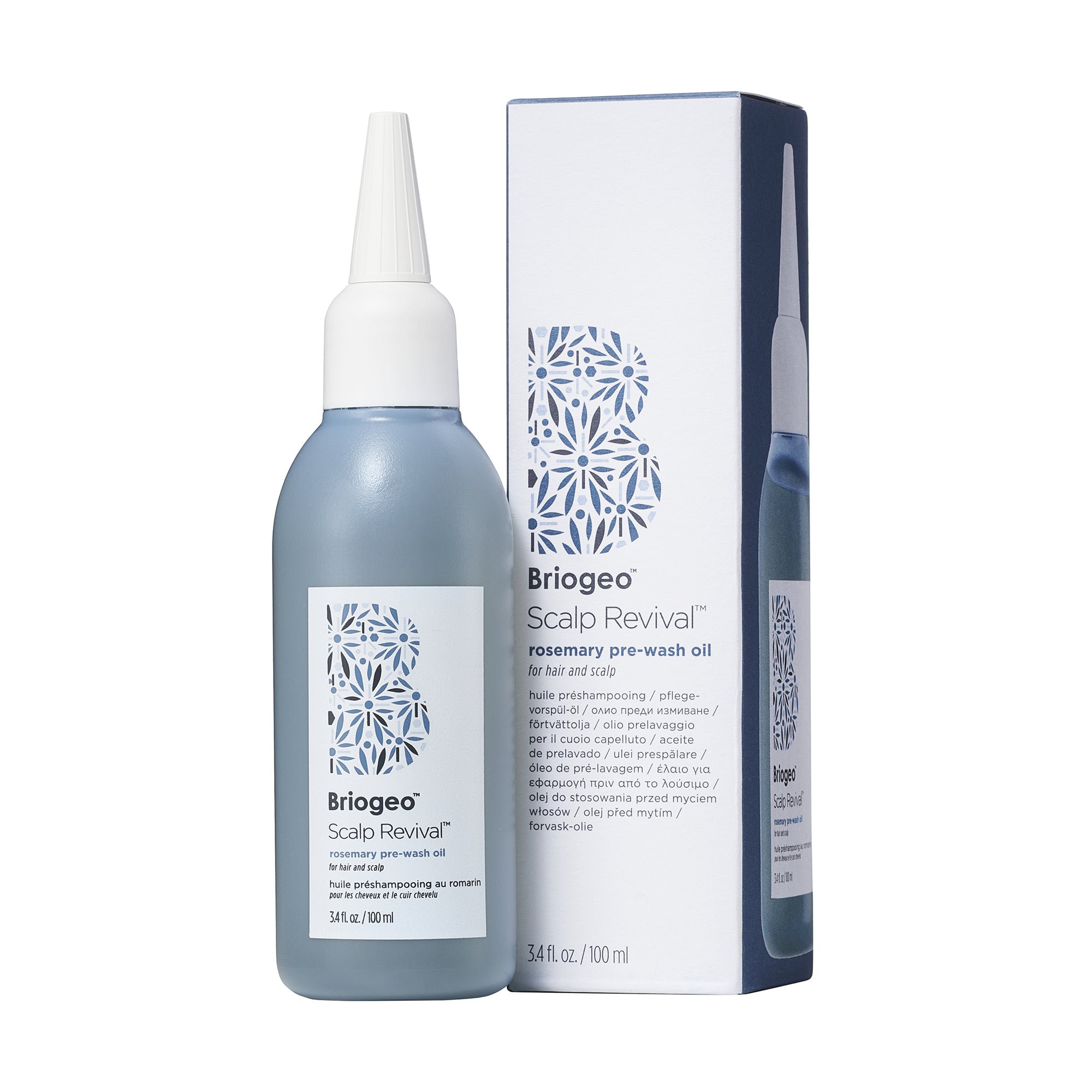 Scalp Revival Rosemary Pre Wash Oil for Hair Growth & Scalp Care - Natural Hair Treatment for Dry Scalp, Dandruff & Itch Relief | Perfect for Pre-Shampoo Routine & Deep Conditioning