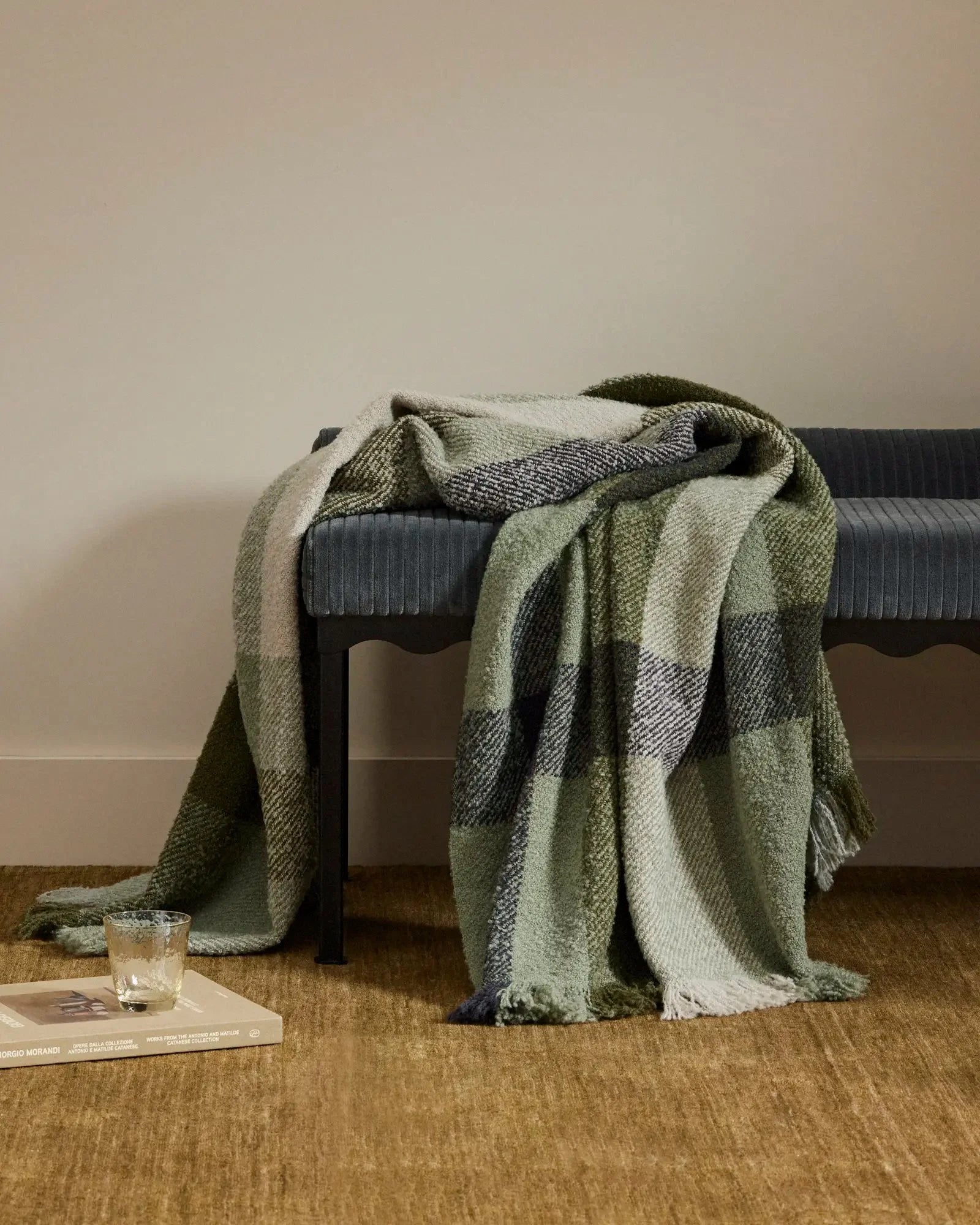 Ormond Throw Spruce - Soft & Cozy Knit Blanket for Living Room, Bedroom, or Outdoor Use - Perfect for Relaxing, Lounging & Decor