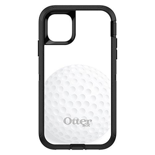 White Golf Ball On Black Case