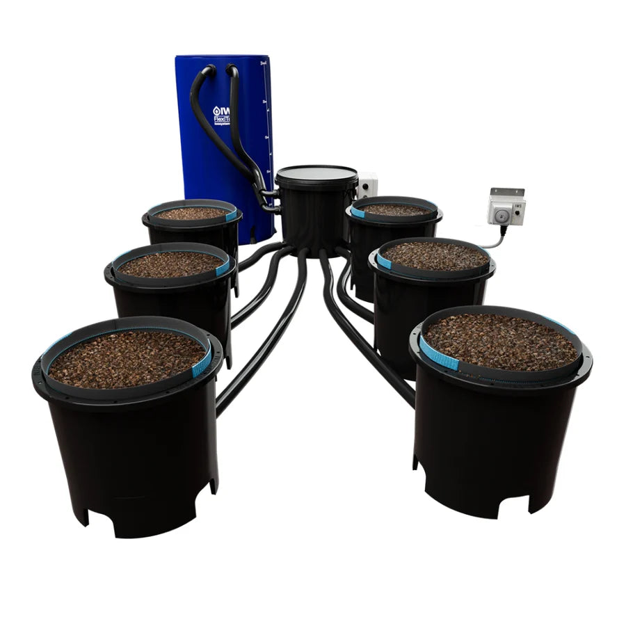 IWS Trident Hydroponic Flood and Drain System Kit - Indoor Garden Growing for Vegetables, Herbs & Plants - Perfect for Home, Greenhouse, and Commercial Hydroponics