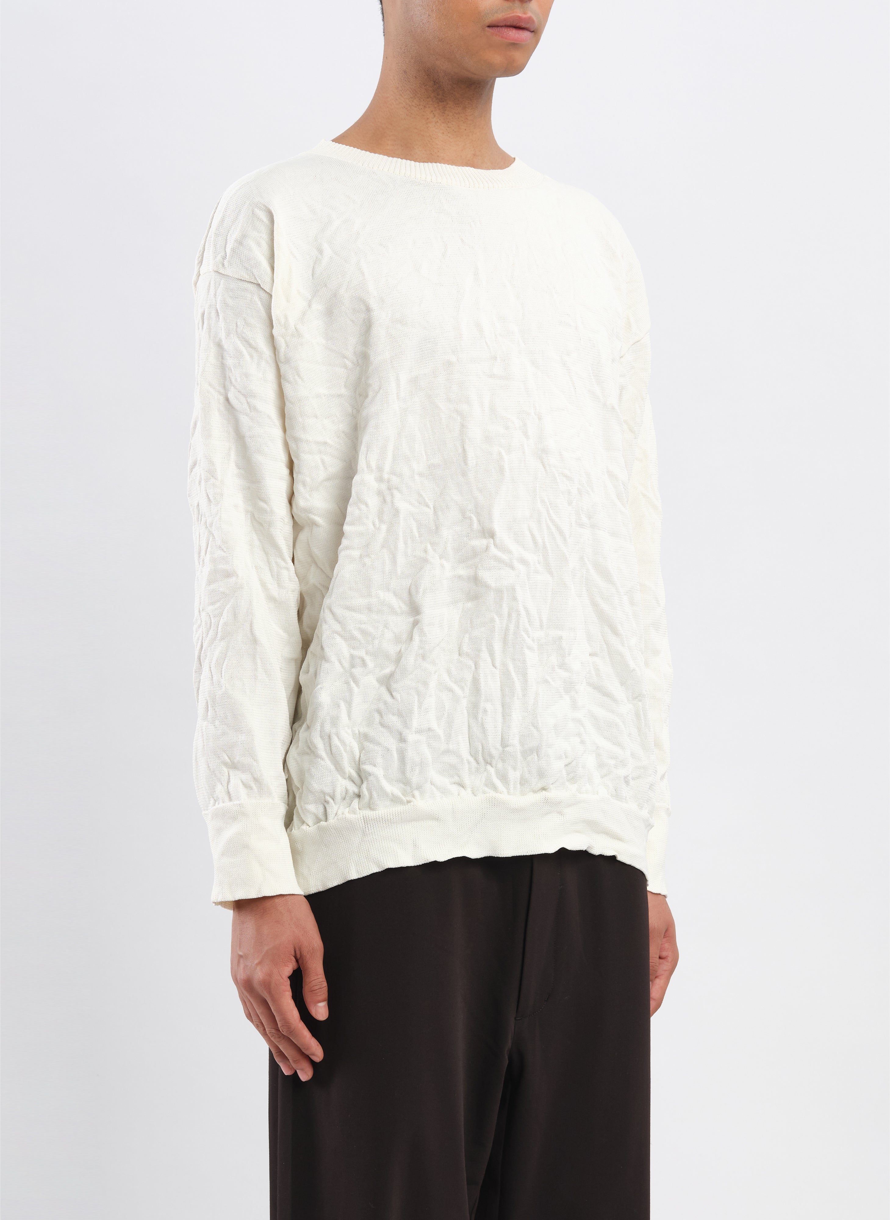 Wrinkle-Resistant Polyester Dry Knit Pullover Sweater for Women - Lightweight Comfortable Casual Wear for Work, Travel & Everyday Outfits