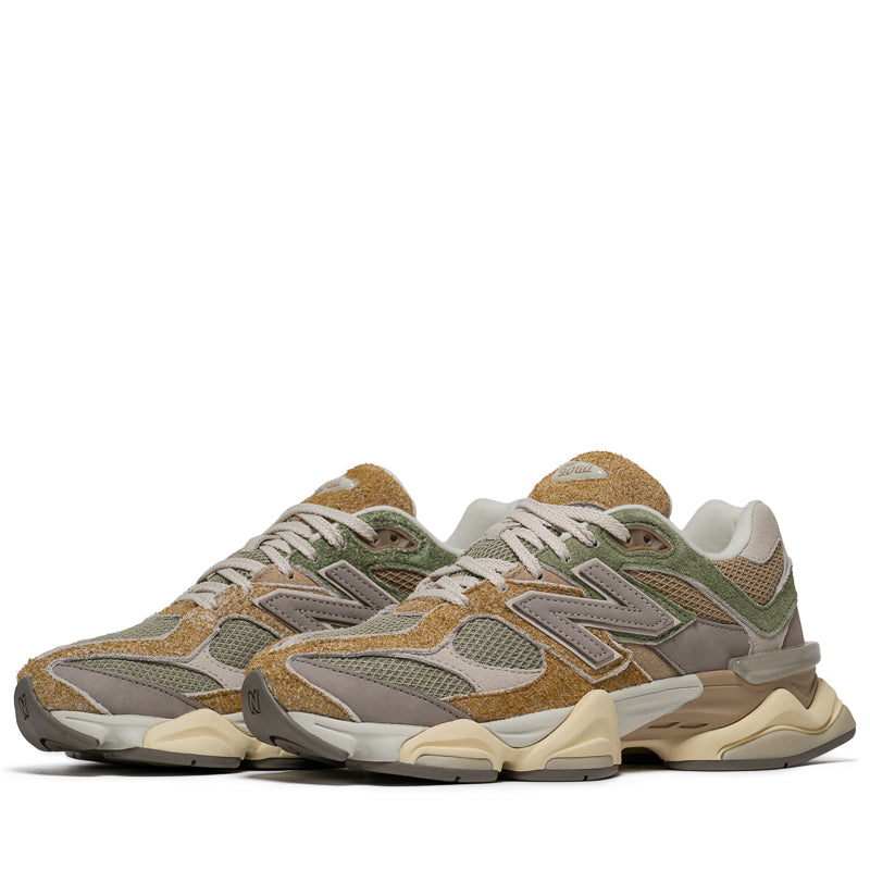 New Balance 9060 Sneakers for Men & Women - Olivine/Great Plains Colorway - Comfortable Running Shoes for Jogging, Gym & Casual Wear