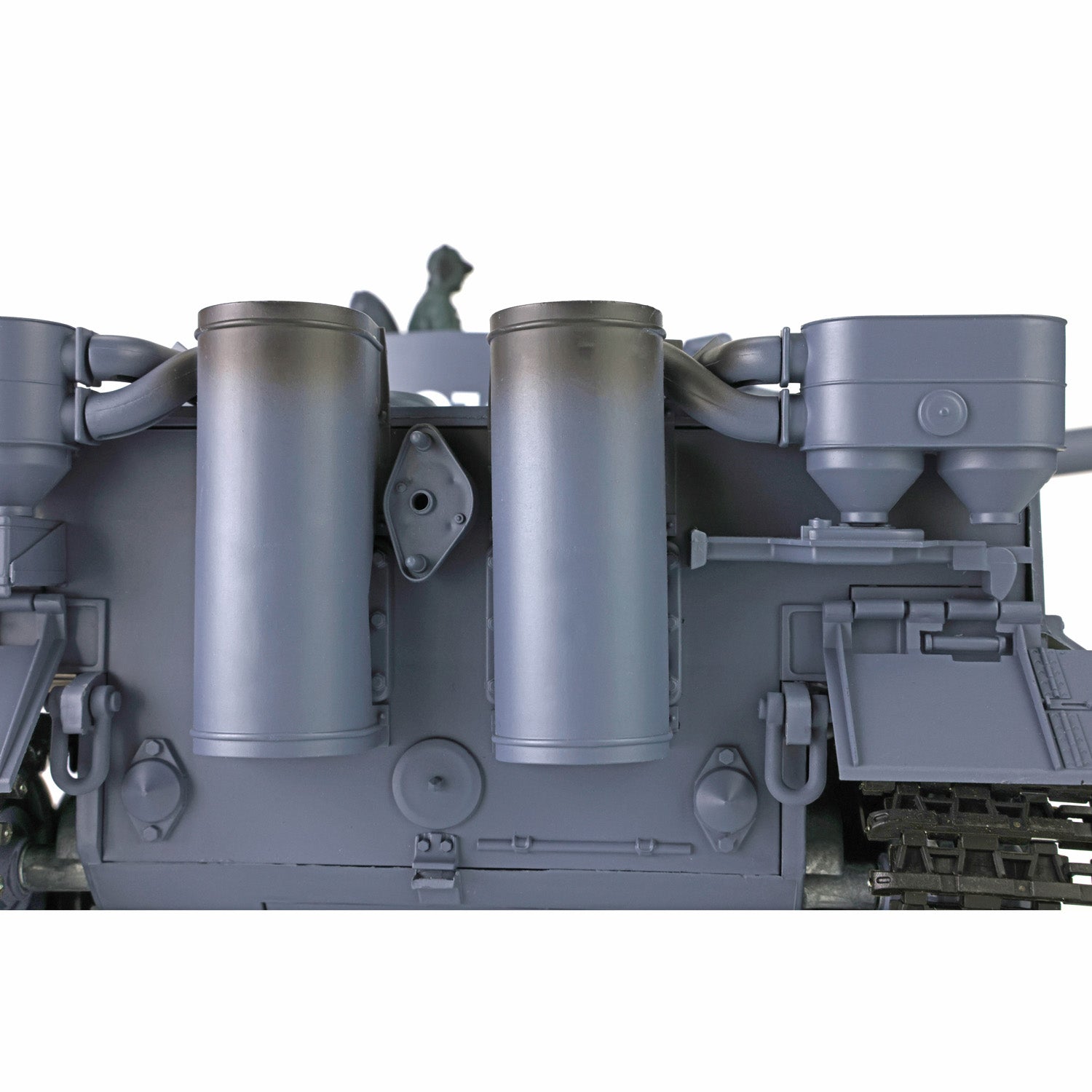 2.4GHz Henglong 1/16 Scale German Tiger I RC Tank - RTR Plastic Model with BB Shooting, Smoke Effect, Sound & Recoil (Item 3818-7.0) | Perfect for Military Enthusiasts, Collectors & Battle Reenactments