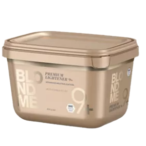 Blond Me Bond Enforcing Premium Lightener 9+ - Professional Hair Lightening Cream for Salon-Quality Blonde Highlights at Home | Perfect for DIY Hair Coloring & Touch-Ups