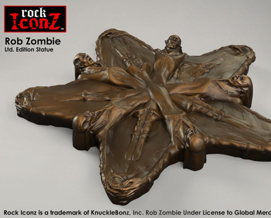 Rob Zombie Rock Iconz Limited Edition Collectible Statue - Perfect for Music Fans, Horror Enthusiasts & Home Decor