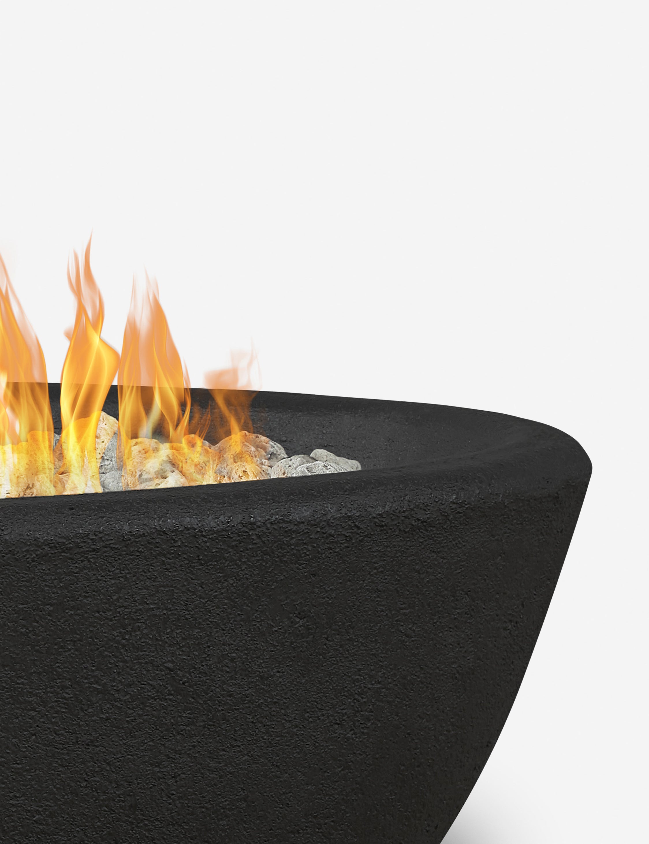 Fernanda Fire Bowl - Outdoor Fire Pit Bowl for Backyard, Patio & Camping - Decorative & Portable Fireplace for Cozy Evenings & Gatherings