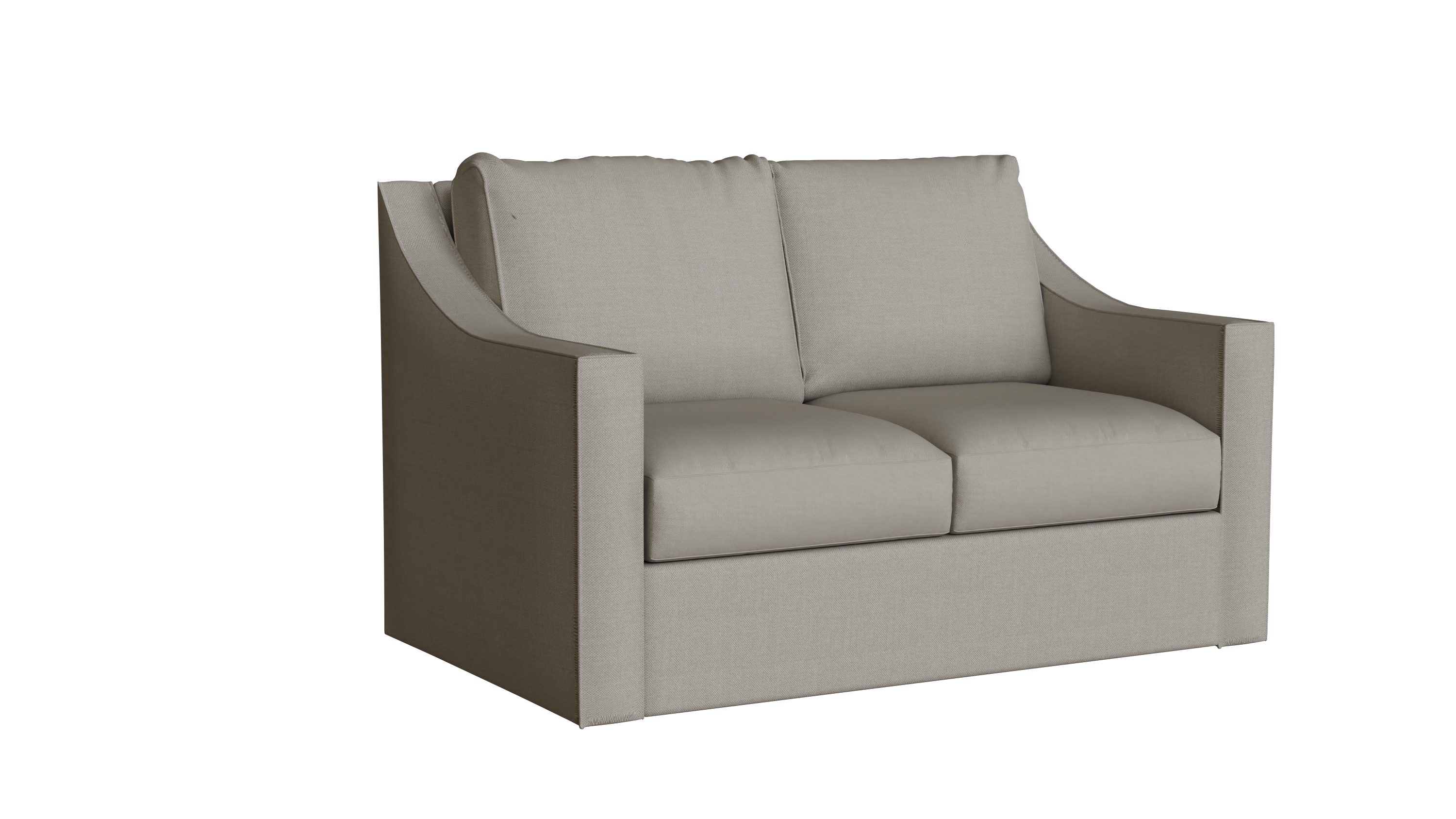 PB Cameron Slope Arm Loveseat Slipcover 63