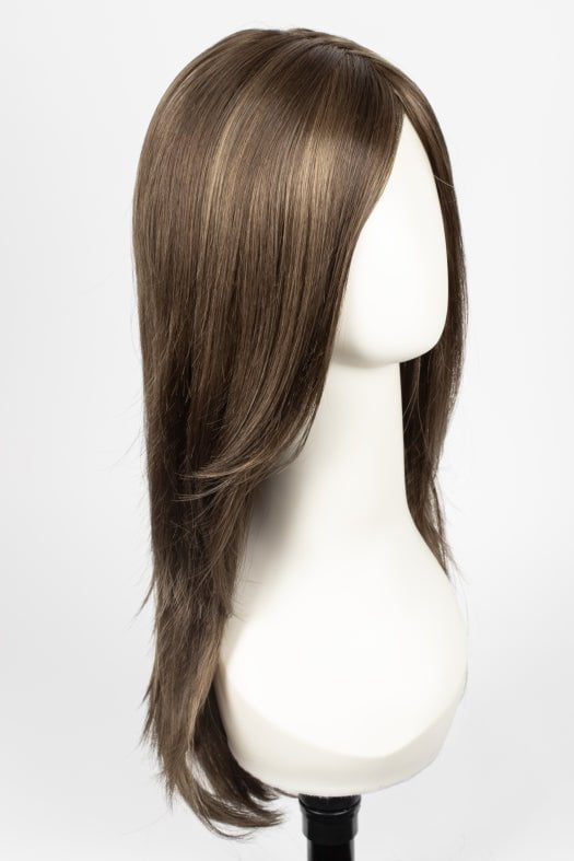 Amanda Synthetic Wig with Mono Top for Women - Natural Looking Heat Resistant Hairpiece for Daily Wear, Cosplay & Special Occasions