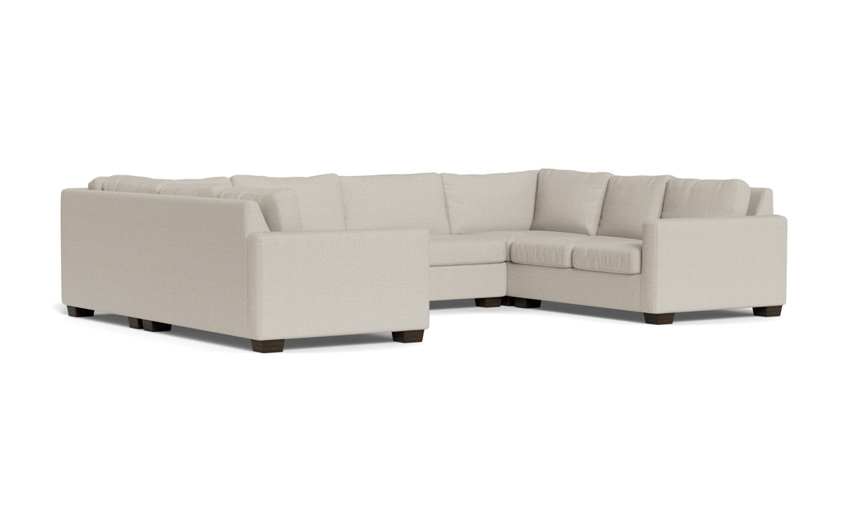 Track 141 Corner Sofa U Sectional - Modern L-Shaped Couch with Reversible Chaise, Soft Fabric Upholstery for Living Room, Family Room & Home Theater Comfort | Perfect for Small Spaces & Apartment Living