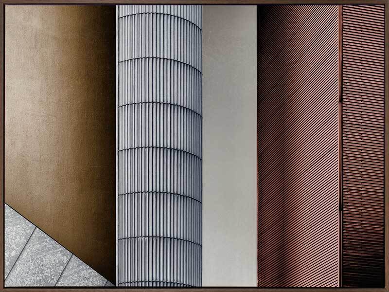 Archi Texture Canvas Art Print - Modern Abstract Wall Decor for Living Room, Bedroom & Office | High-Quality Framed Artwork for Home & Office Decor
