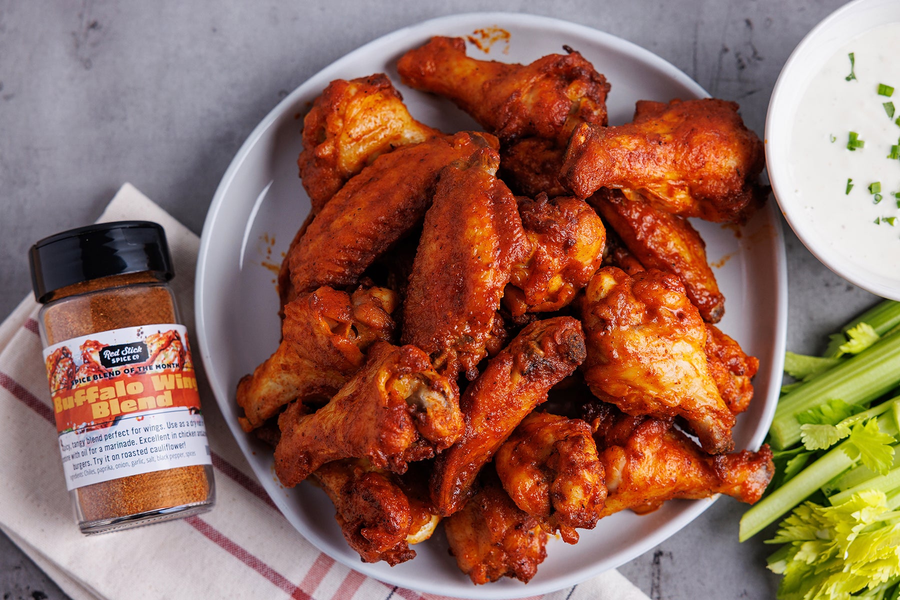 Buffalo Chicken Wing Seasoning Blend | June Spice of the Month | Perfect for Grilling, Frying & Game Day Snacks