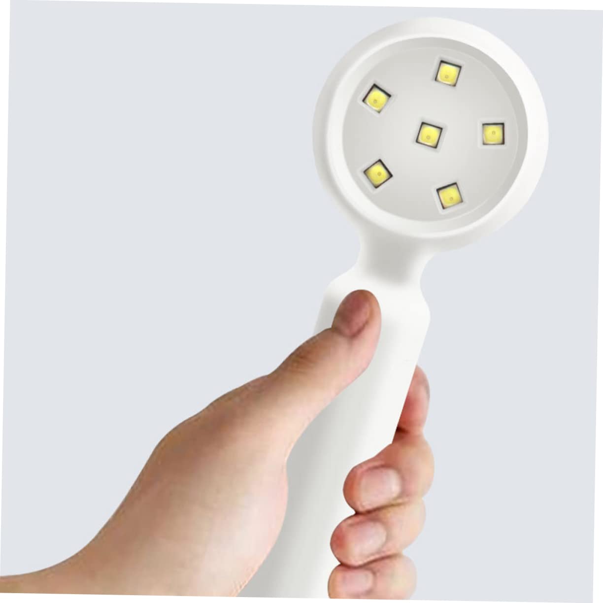 Portable UV LED Nail Lamp for Gel Polish - Handheld Mini UV Light for Quick Drying Nails - Perfect for Home Manicures & Salon Use