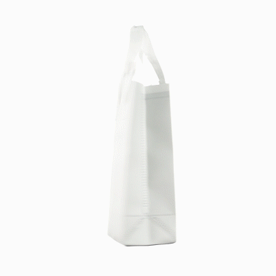 White Insulated Take Out Bags - Tamper Evident Food Delivery Bags (4.75