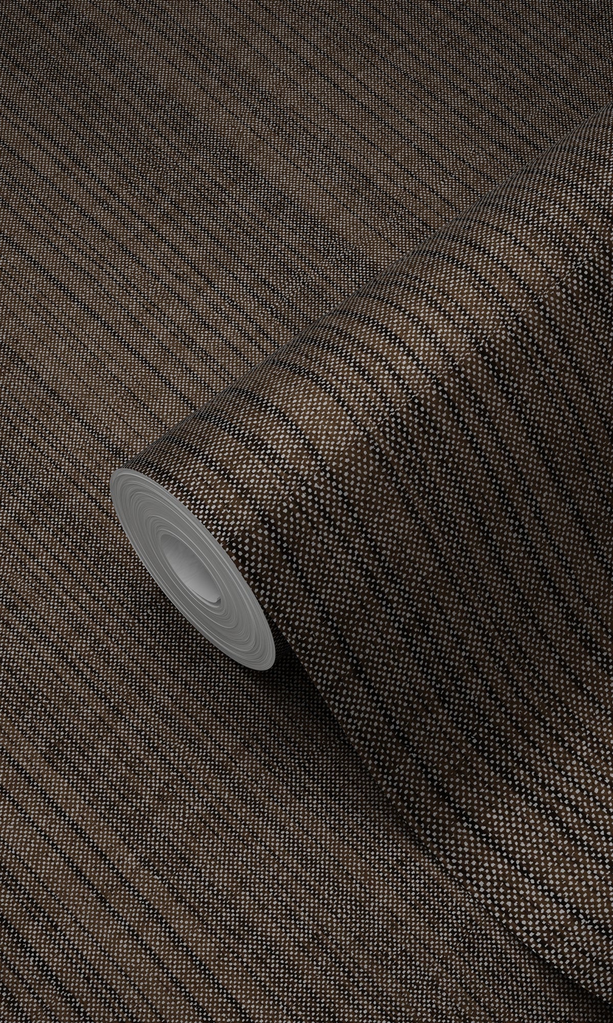 Dark Brown Urban Funky Stripes Peel and Stick Wallpaper R9451 - Self-Adhesive Removable Wallpaper for Bedroom, Living Room, Kitchen Decor