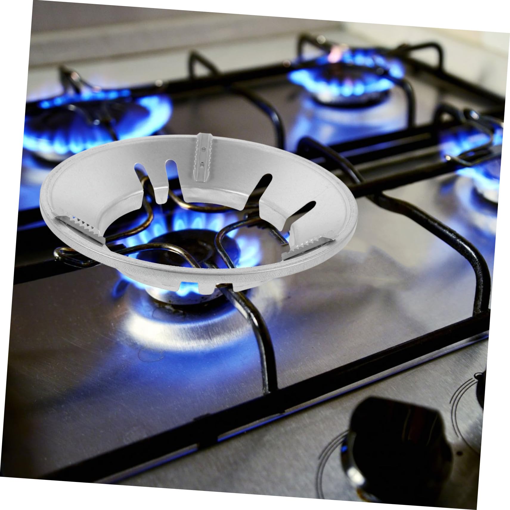 PRETYZOOM 2-Pack Cast Iron Stove Cover & Windshield - Fireplace Hood for Wood Burning Stoves, Energy Efficient Camping & Outdoor Cooking Accessories - Perfect for Backyard BBQs, Patio Fire Pits & RV Adventures