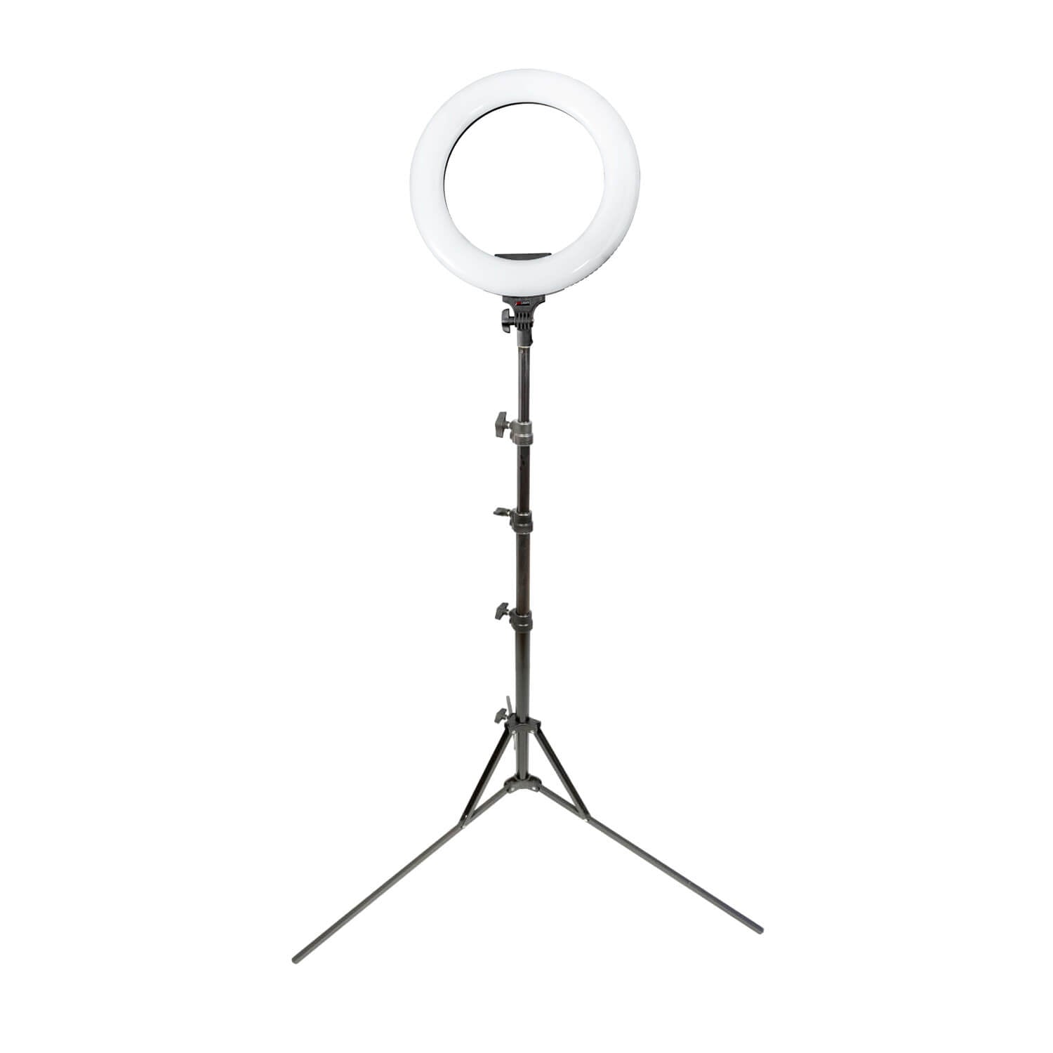 RICO240B MKII Professional LED Ring Light Stand with Battery - Perfect for DSLR Camera, YouTube Videos, Live Streaming & Photography Studio Lighting