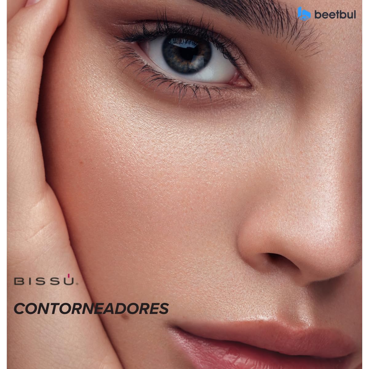Bissú Contouring Powder 01 Clear to Medium - Matte Finish Bronzer & Highlighter for Natural Face Sculpting | Ideal for Everyday Makeup & Professional Contouring Looks