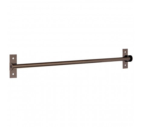 Wall Mounted Hanging Rail - Heavy Duty Clothes Rack for Closet Organization - Perfect for Bedroom, Laundry Room & Dorm Storage