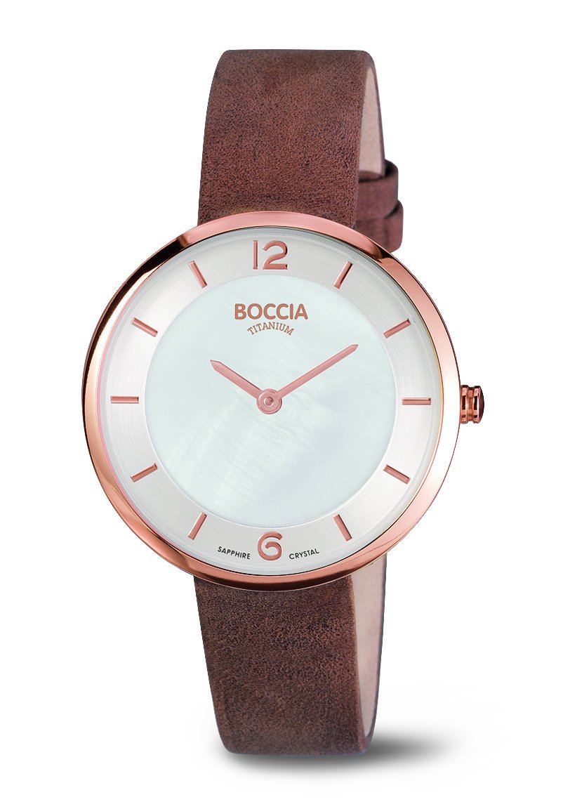 Boccia Titanium 3244-04 Women's Luxury Watch - Elegant Stainless Steel & Titanium Bracelet, Water Resistant, Perfect for Business, Office & Formal Occasions