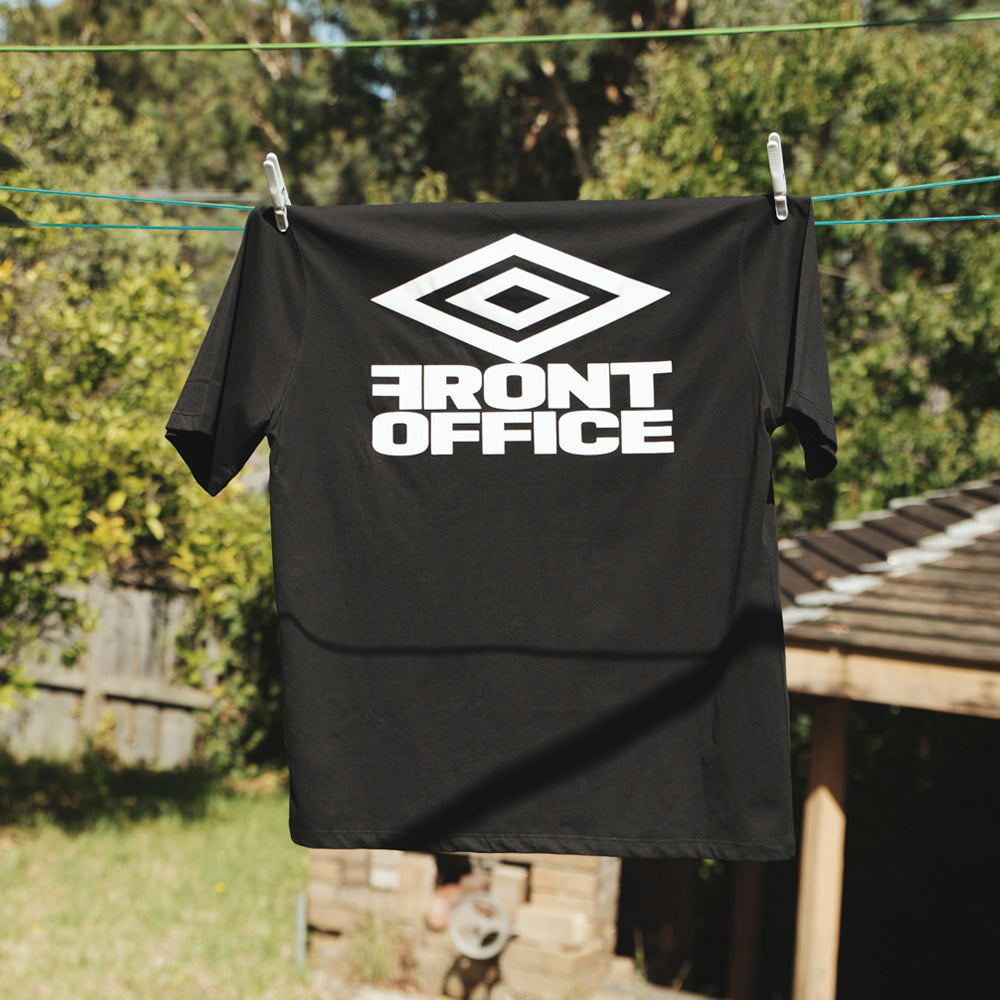 Front Office Short Sleeve T-Shirt for Men - Comfortable Workwear & Casual Office Shirt - Perfect for Business Casual, Office Wear & Everyday Outfits