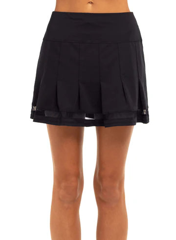 Vintage Pleated Skort Short - Women's High Waist Tennis Skirt with Built-in Shorts for Golf, Running, Workout & Casual Wear