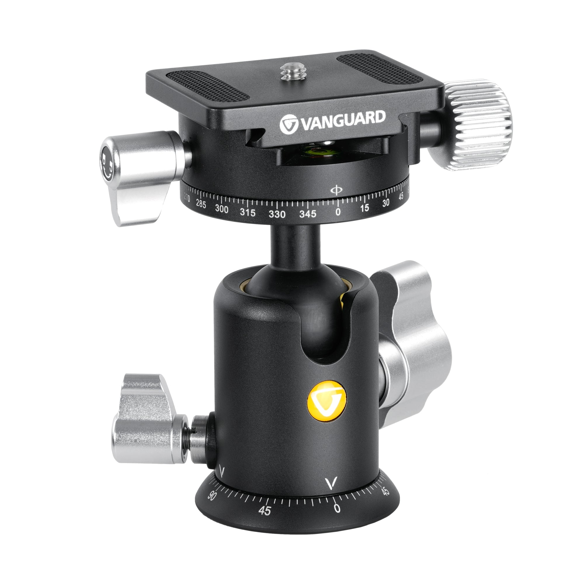 VEO BH 110S Dual Axis Ball Head Tripod Mount - Professional 360° Panoramic Photography & Videography Gear for DSLR Cameras - Perfect for Landscape, Travel, and Outdoor Shooting