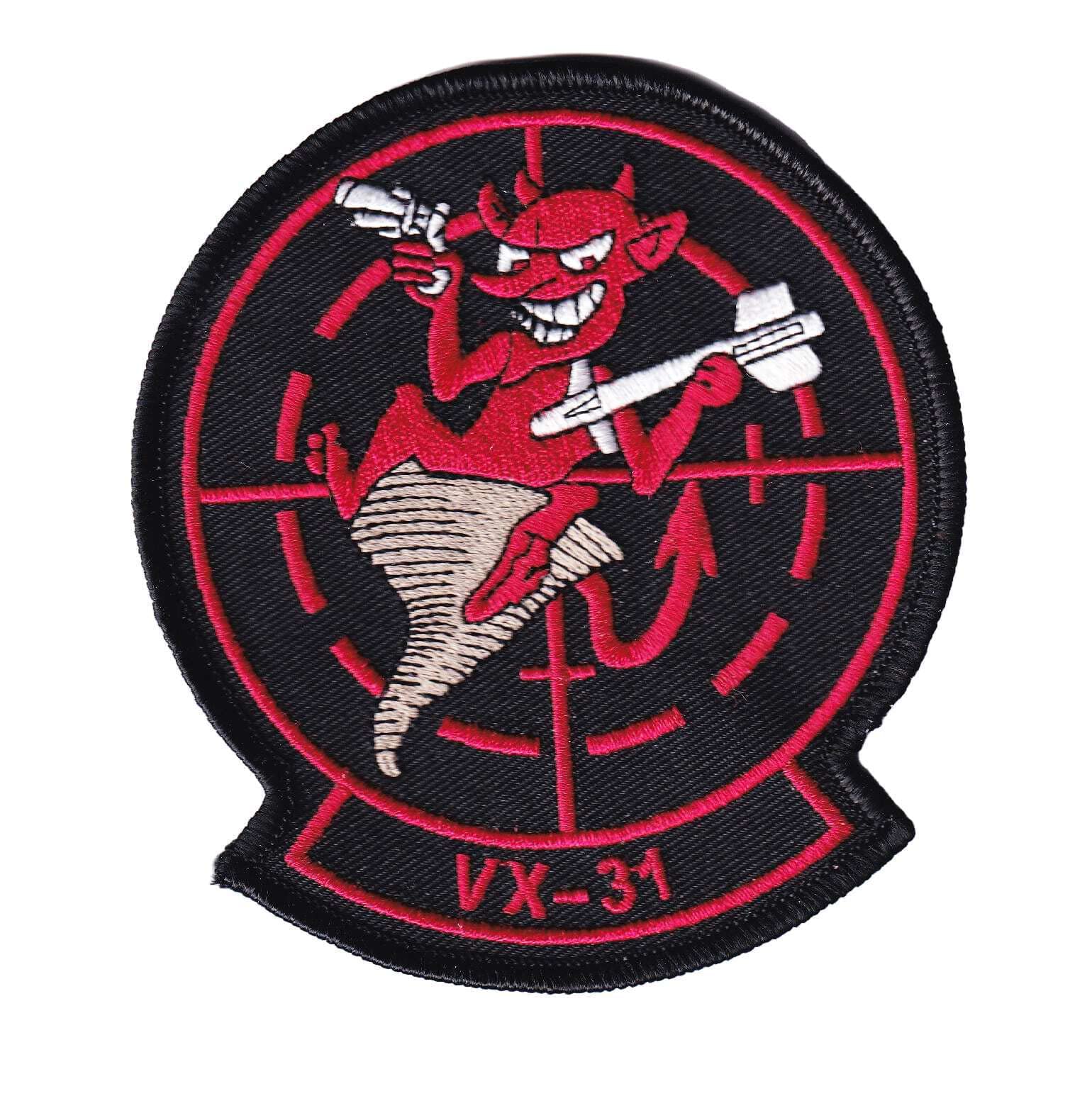 VX-31 Dust Devils Patch with Hook and Loop Fastener – 4