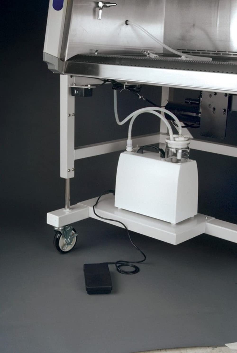 3850200 Hydraulic Base Stand Support Shelf for Purifier Logic Class II Cabinets & PuriCare Procedure Stations - Heavy Duty Medical Equipment Organizer for Dental Clinics & Laboratories