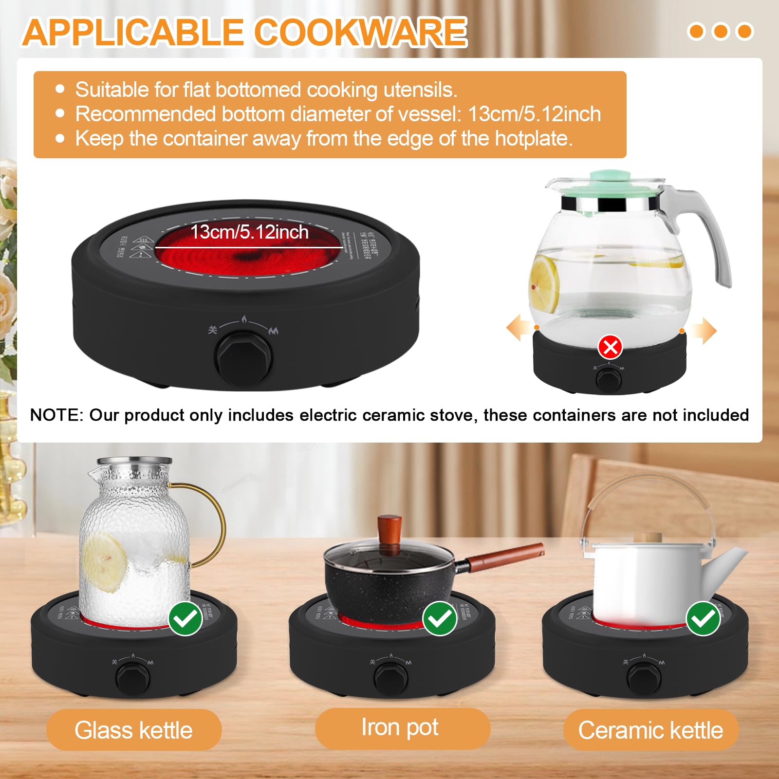 Portable Electric Mini Stove - 7