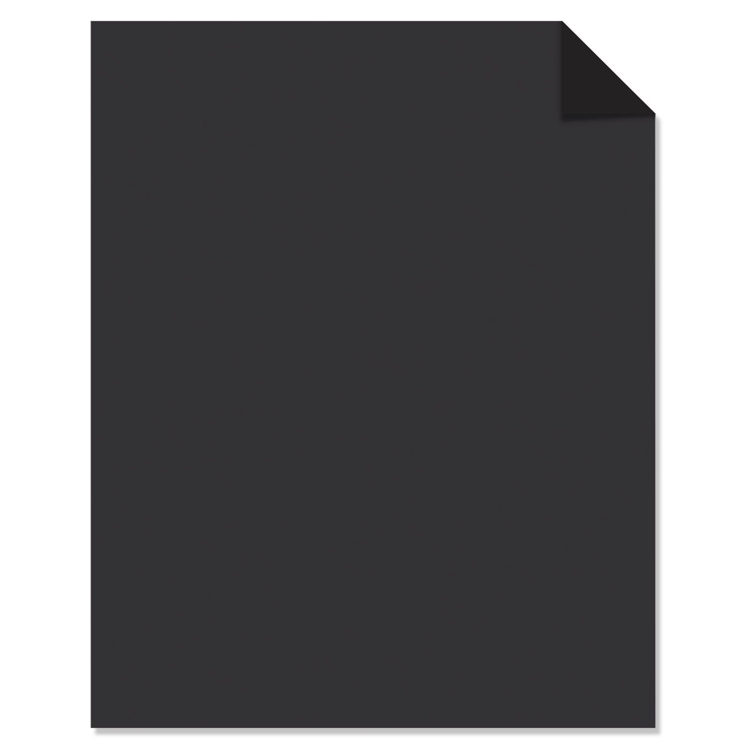 Astrobrights Premium 65 lb Cover Cardstock Paper - 8.5 x 11 Inch Letter Size, 250 Sheets, Eclipse Black | Limited Papers (TM) | Perfect for Scrapbooking, Invitations, DIY Crafts & Office Projects