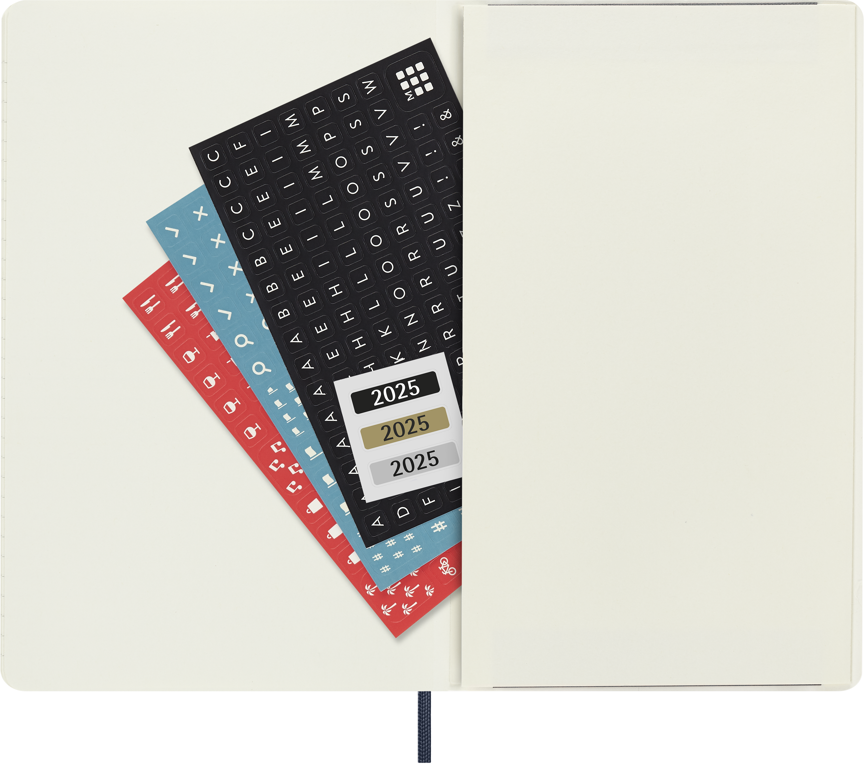 2025 Moleskine Soft Cover Daily Planner - 130mm x 210mm, Day Per Page, Sapphire Blue | Perfect for Journaling, Note Taking & Productivity Tracking