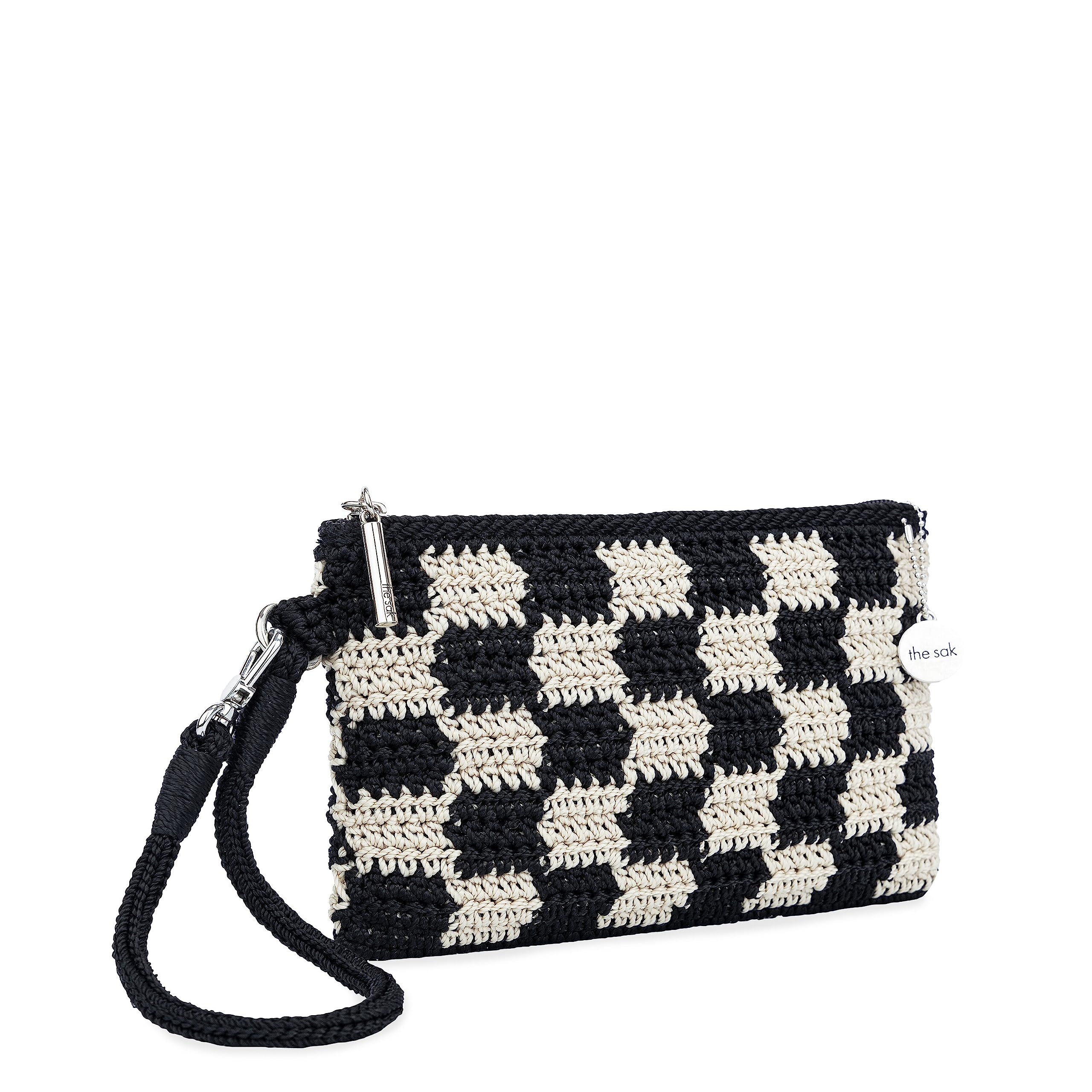 The Sak Vita Crochet Wristlet - Stylish Crossbody Phone Purse for Women | Perfect for Shopping, Travel & Everyday Use