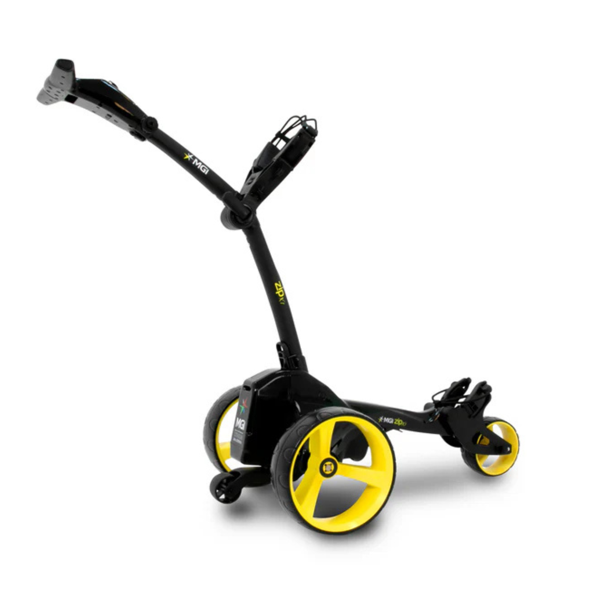 MGI ZIP X1 Electric Golf Push Cart with 18-Hole Battery - Lightweight Motorized Caddy for Effortless Golfing on Any Course
