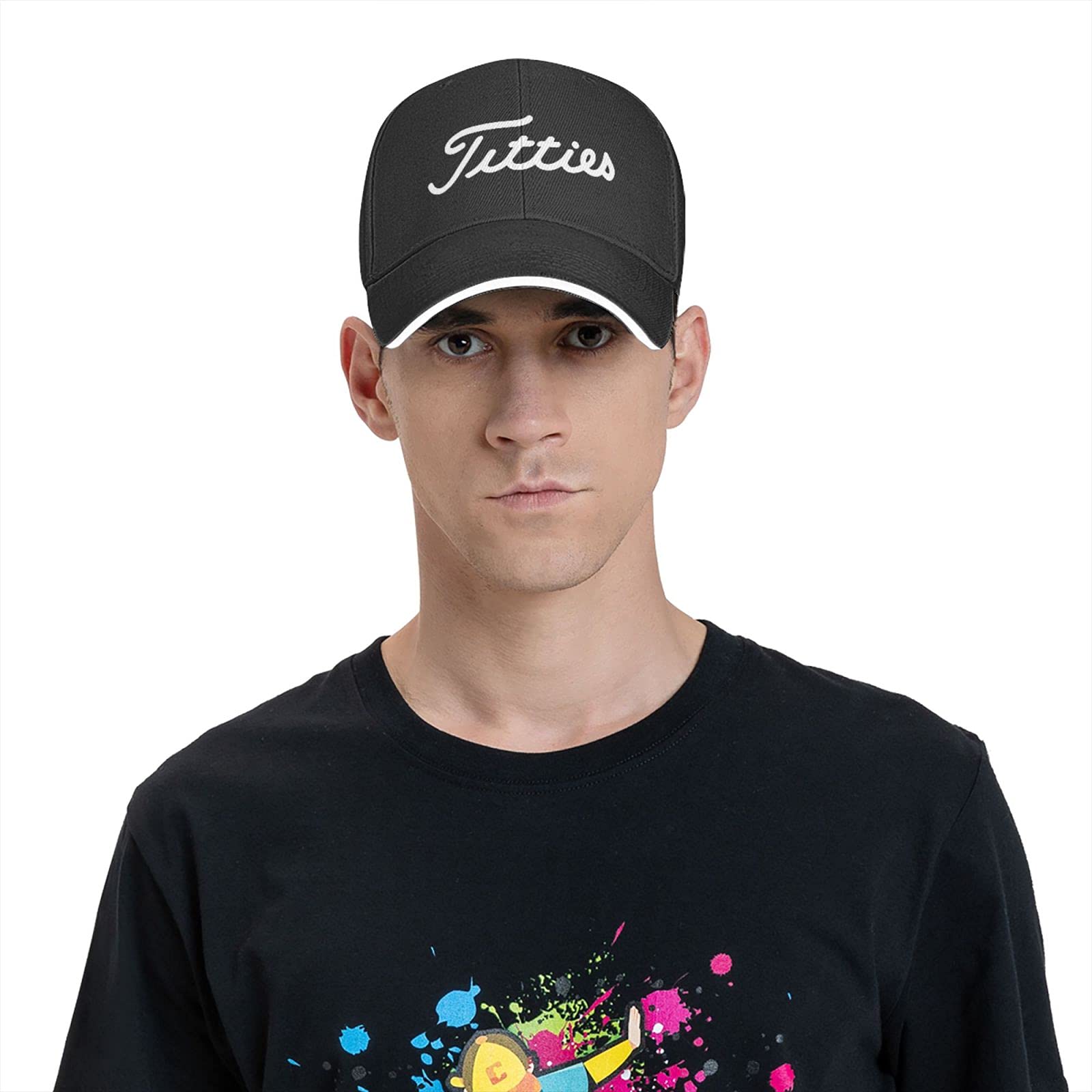 Unisex Adjustable Baseball Cap for Golf & Sports - Stylish Black Hat for Men & Women | Perfect for Golfing, Baseball, Outdoor Activities & Casual Wear