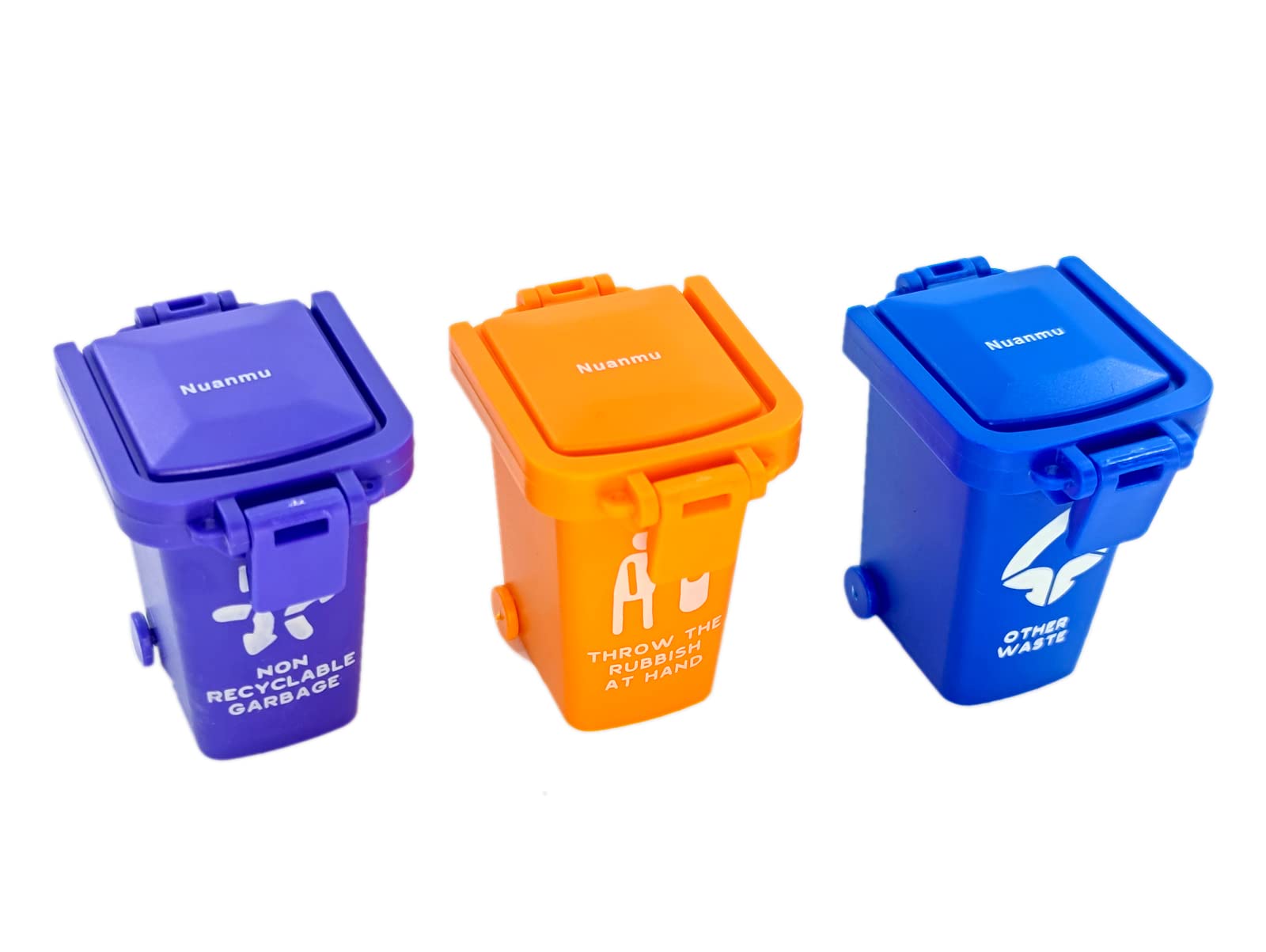 Kids Push Toy Vehicles - Multi-Activity Garbage Truck Toy with 3 Color Options | Pretend Play, Early Learning & Indoor/Outdoor Fun for Toddlers