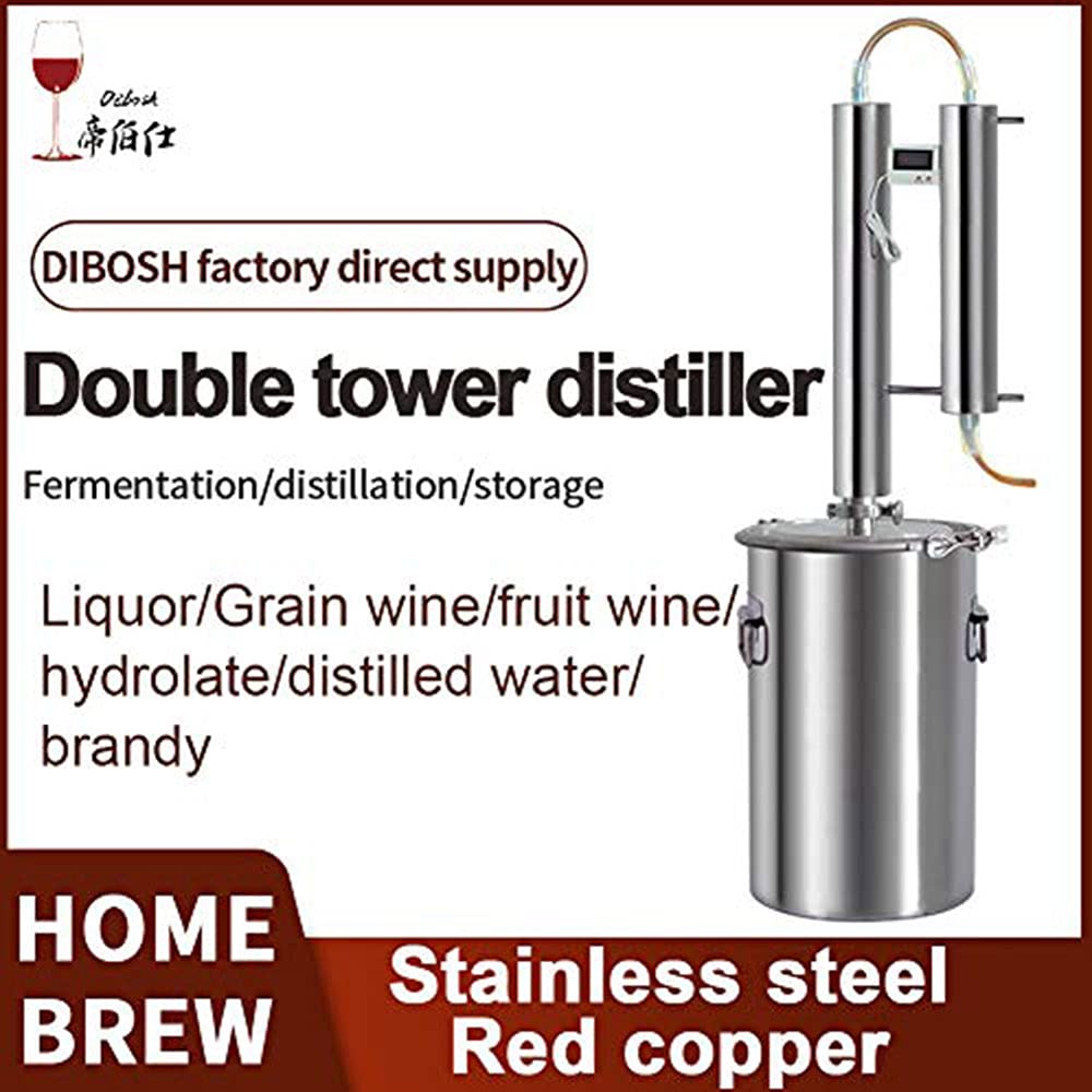12L Home Brewing Equipment Kit - Water Wine Alcohol Distiller for Whiskey, Brandy & Moonshine | Perfect for DIY Distilling, Home Brewing & Craft Spirits Making