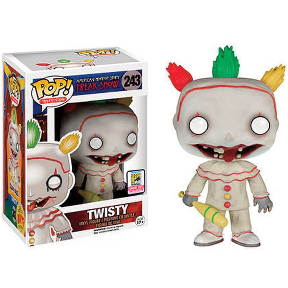 American Horror Story Freak Show Pop! Vinyl Figure - Twisty Unmasked SDCC 2015 Exclusive Collectible [243] | Perfect for Horror Fans & Comic-Con Collectors