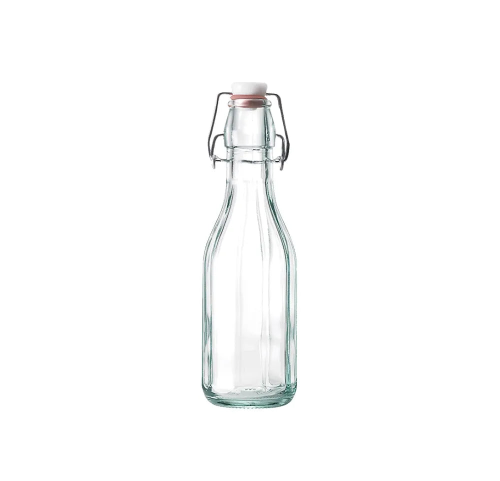 Premium 500ml Glass Roma Bottle - Airtight & Leak-Proof for Water, Juice, or Smoothies - Perfect for Home, Office, or Gym Use