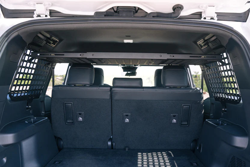 Rago Fabrication Rear MOLLE Storage Panel & Shelf for 2024+ Toyota Land Cruiser 250 & Lexus GX 550 - Heavy Duty Off-Road Gear Organization for Camping & Overlanding Adventures