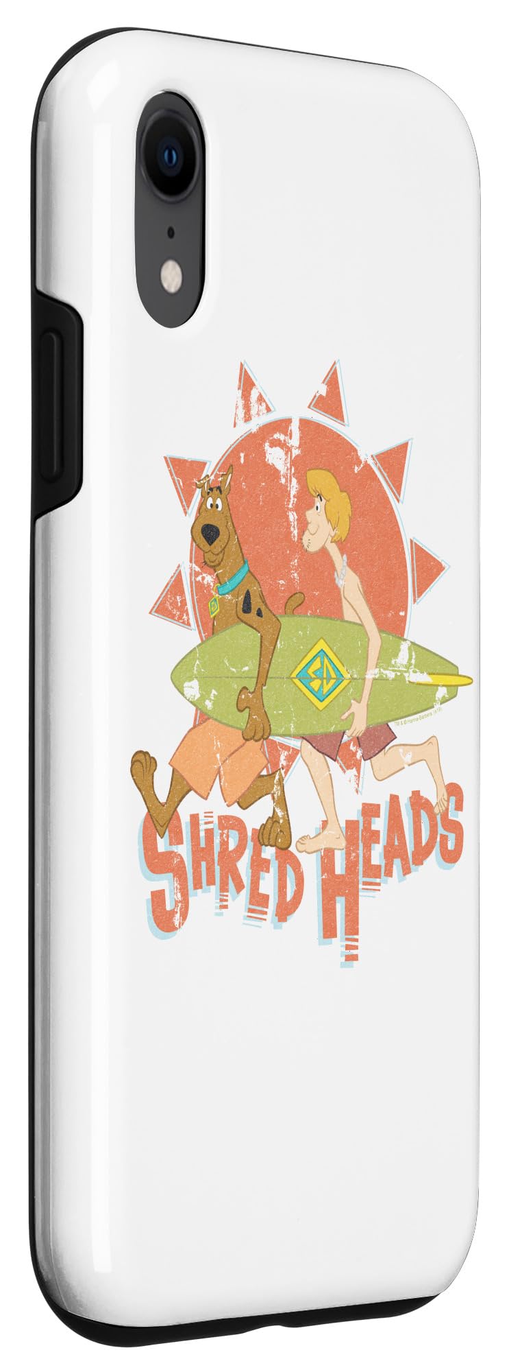 Scooby-Doo iPhone XR Case - Fun Cartoon Shred Heads Design - Durable Protective Cover for iPhone XR - Perfect for Fans, Gifts & Everyday Use