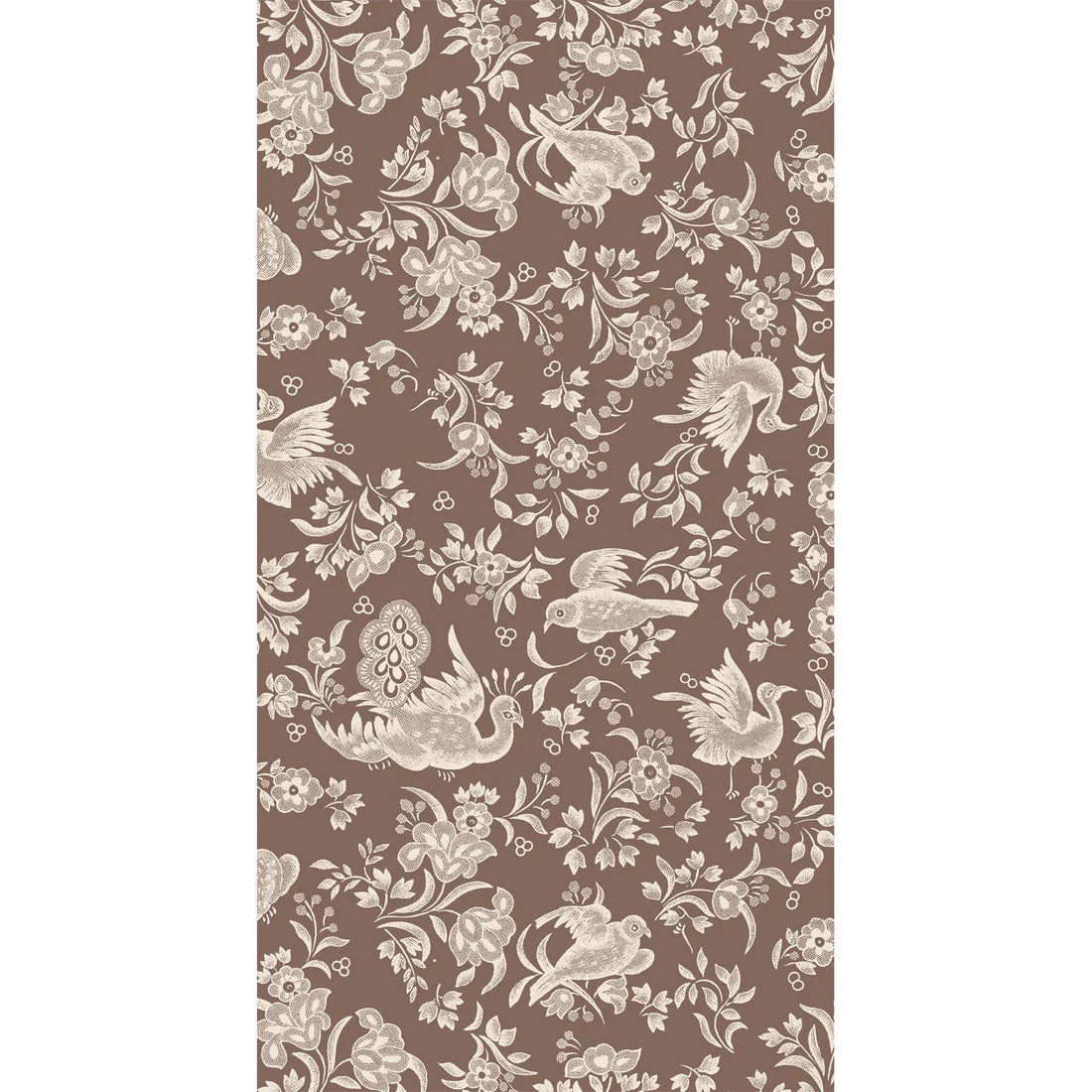 Regal Peacock Brown Cloth Napkins - Set of 16 Premium Dinner Napkins for Formal Dining, Wedding Reception, and Holiday Table Decor